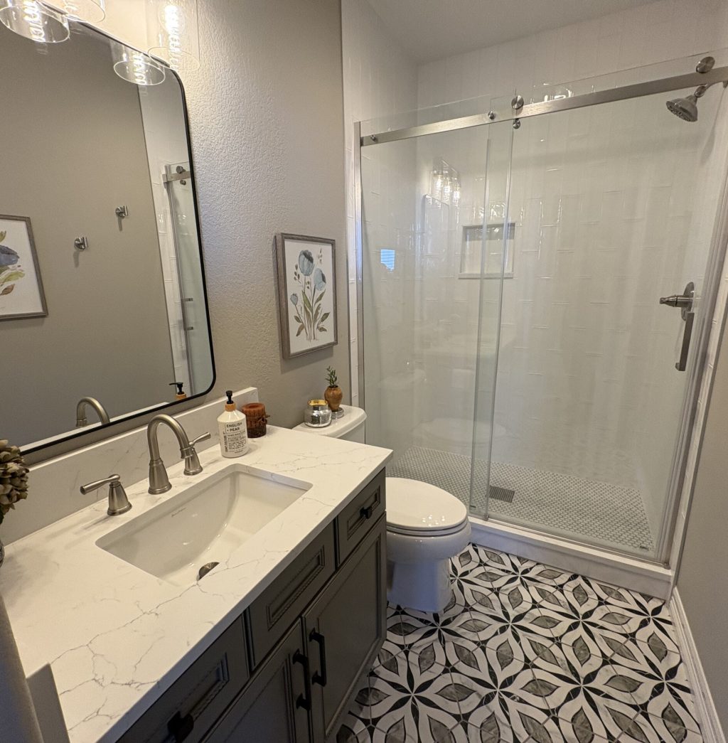 Luxury bathroom remodel